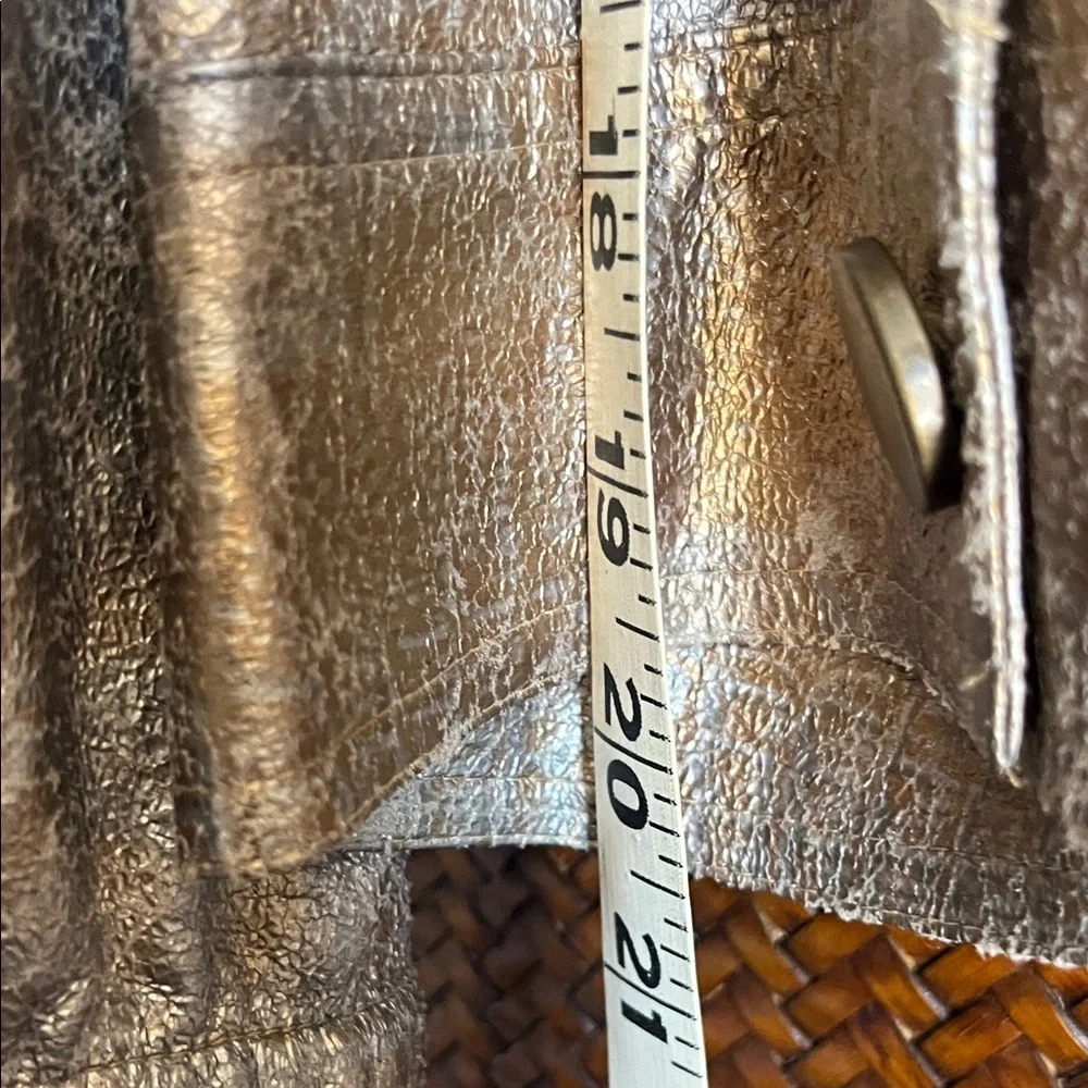 Ruby Rd. Shimmering Gold Blazer - Picture 5 of 6